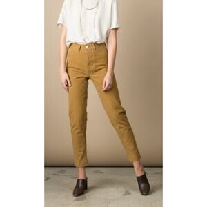 Jesse Kamm Ranger Pants Tobacco High Waist Cotton Canvas Sz 8